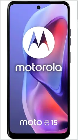 Motorola Moto E15 Dual-SIM 64GB ROM+2GB RAM (GSM Only | No CDMA) Factory Unlocked 4G/LTE Smartphone