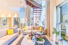 Furnished Corner 2BR Duplex | DIFC &amp; Zabeel View