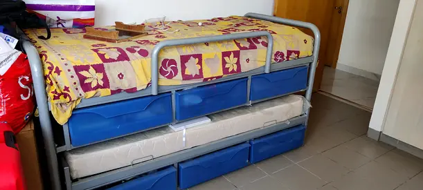 Bunk Bed with new Matress and Storage Drawers