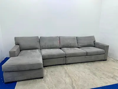 Selling cratebarrel lshape sofa