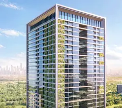 With a 5% down payment and installments of 7, Ajman Sky Garden, Emirates City, Ajman