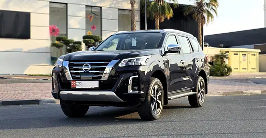 AED 3,360 / Month 2025 Nissan X-Terra Platinum 7-Seater SUV Lease-to-own available