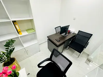 SPACIOUS OFFICE FOR RENT|FREE DEWA & WIFIFULLY FURNISHED| NO COMMISSION|
