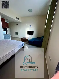 Furnished Studio for Annual Rent Location: Al Jurf 3 – Near China Mall On Sheikh Mohammed bin Rash