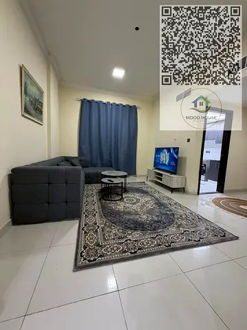 Fully Furnished Two Bedroom Apartment for Monthly Rent in Ajman – Al Mowaihat 2 – All Bills and Internet Included – Prime Location Near Sharjah and Du