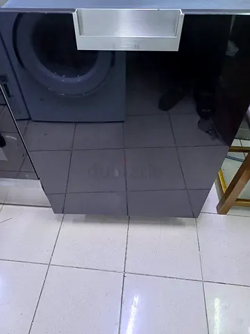 SMEG latest modle 2 rack dishwasher front black glass Fully-integrated built-in