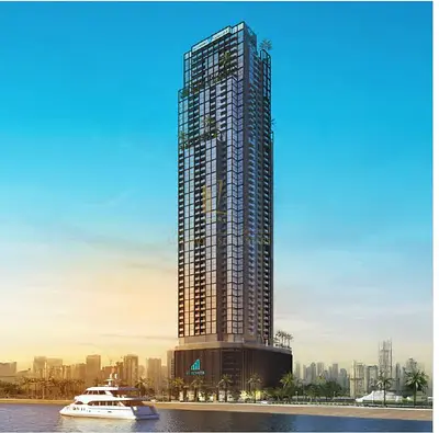 شقة فاخرة للبيع مع اطلالة بحرية  في برج S1 TOWER