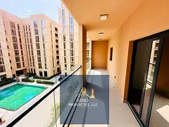 Brand new 3 bhk with balcony pool view for rent Al mamsha Sharjah
