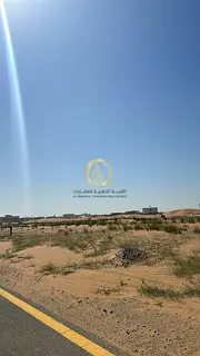 For sale: residential land in Sharjah Al-Zubair Gardens, directly on the park Area: 4,850 square fee
