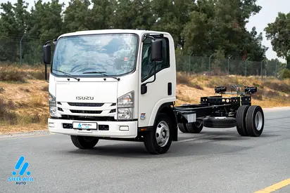 2025 Isuzu NQR Bare Chassis | GCC Specs | 350 KM |7 Ton | Brand New Condition