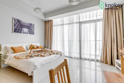 Knokey Cozy Studio Apartments in Business Bay, Aykon City Tower C, Pool and Gym Access