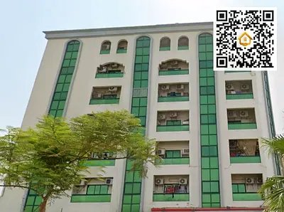 بناية للبيع | 8 محلات + 30 شقة | الدخل السنوي 771,700 درهم | الراشدية 1 – عجمان | 9,500,000 درهم