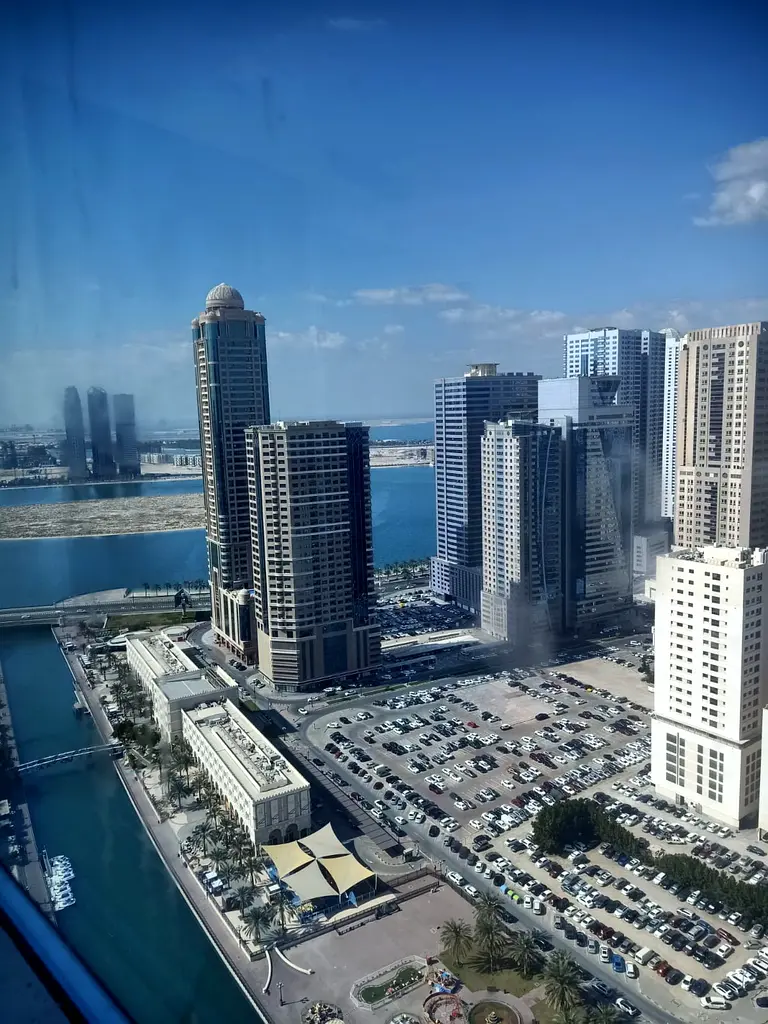 2 bedrooms with balcony with parking for sale in palm 3 tower ,Sharjah, Al Majaz
