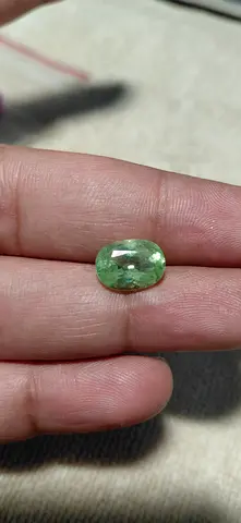 Beautiful Green peridot Crystal Gemstone