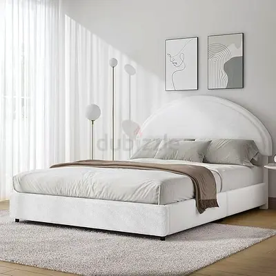 New Modern Upholstered Bed Frame with Storage
