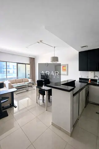Luxury 2BHK | Huge Balcony | Sunset Road View | Capital Bay Tower B | Business Bay | Daily Stay