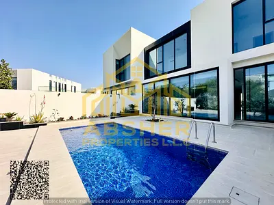 للايجار في قلب الزوراء، فيلا بأربع غرف نوم ماستر مع حديقة وحمام سباحة خاص ، موقع مميز وإطلالة جزئية على الجولف، تجربة سكنية هادئة وفاخرة.