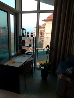 Sea View 1BR Hotel Apartment | Balcony | Furnished | Azizi Mina, Palm Jumeirah