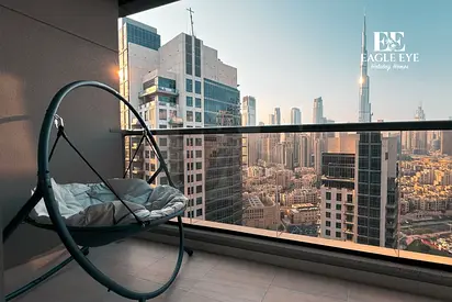 Burj Khalifa View | Sofa Bed | High Floor