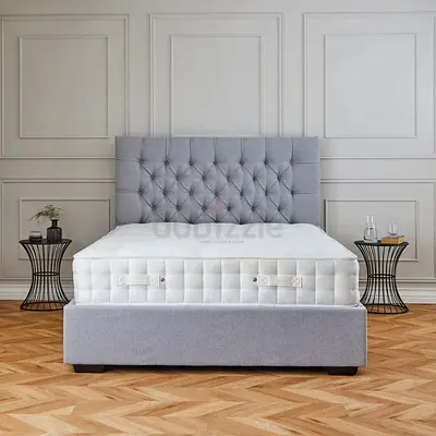 Brand New Comfortable Bed with Stylish Headboard