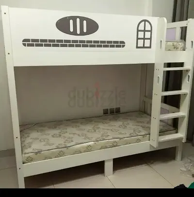 Kids Bunk Bed with Mattress
