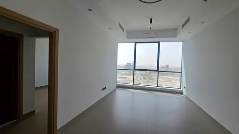 للبيع شقة  غرفة وصالة مع اطلالة بحرية في برج لابلاج