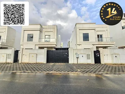 Twin villa for rent 10 master bedrooms, living room, majlis, maid's room, prime location