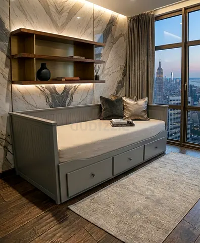 Premium Grey Storage Day bed