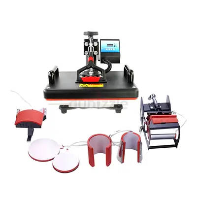 Heat Press Machine with Attachments