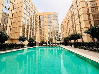 LUXURY 3BHK WITH BALCONY MAID ROOM POOL VIEW IN MAMSHA Sharjah