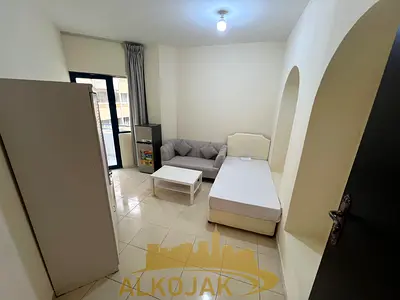 Furnished Rooms with Balcony | Khalifa Street | 2,200 AED Monthly