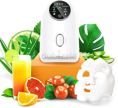 Porodo LifeStyle Fresh Fruit Facial Mask Maker 80W 80mL - White