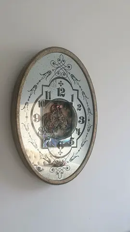 Vintage Oval Wall Clock