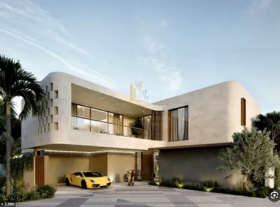 For sale wonderful villa under construction in Al Tay