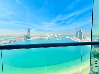 Luxurious Tower 3 bed+Maid room-Panoramic Sea view-2 parking-All rooms with Wardrobe