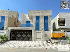 For rent in the most prestigious area of ​​Ajman, Al Helio 2: a luxurious villa with 5 bedrooms 