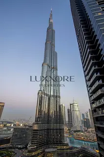 Burj Khalifa View | fully furnished | 3BR | Vacant