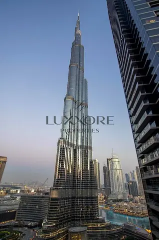 Burj Khalifa View | fully furnished | 3BR | Vacant