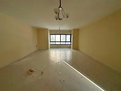 3BR + Living Apartment in Al Majaz 3 | Spacious | 3 Bathrooms | Balcony | Built-in Wardrobes | Family | 4 or 6 Installments