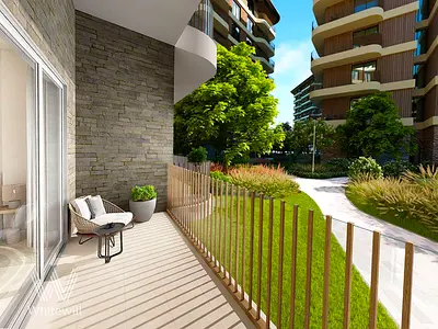 Serene Garden View | Large Balcony | Spacious Layout