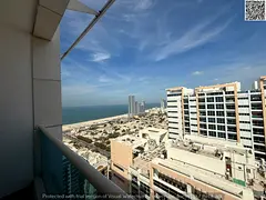 Two-bedroom apartment for sale in Ajman One Towers with open sea view, parking, vacant, 1,750 sq.ft 