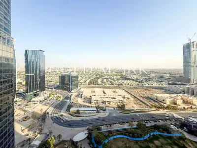 High Floor |City View | Unfurnished |Unique Layout