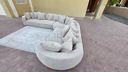 Chattles and more premium quality L shape sofa