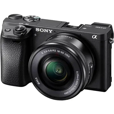 Sony Alpha A6300 Mirrorless Camera with Lens