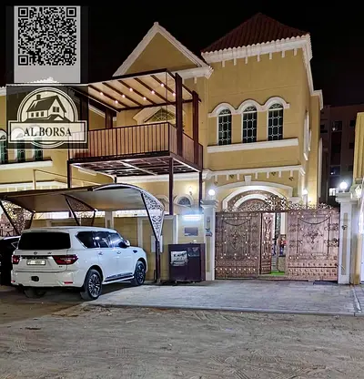 🏡 Villa for sale in Al Muwaihat 3, residential/commercial | Land area 3000 sq ft | 5 bedrooms + majlis + living room + maid's room | Children's playg