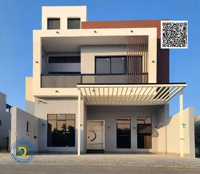 For sale in Al Zahya area, a 4-bedroom villa and a roof at an excellent price