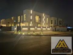 New luxury villa in Ajman (Al Yasmin) | 5 master bedrooms | 6 bathrooms | 2 majlis |