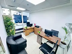 Modern Private Office Space | Fully Furnished &amp; Serviced | Near Metro