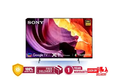 Sony 75 Inch 4K Ultra HD Smart Brand New Google TV KD-75X80K  - 1 Year Full Warranty - Free Delivery