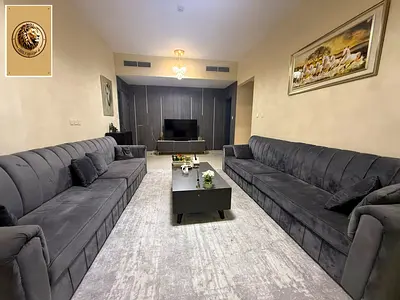 🔥 غرفة وصالة مفروش فرش فندقي للإيجار الشهري 🔥 📍 الموقع: الروضة 2 – إمارة عجمان موقع مميز جداً وقريب من مخرج دبي والشارقة قريب على شارع الشيخ عمار و